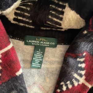 Lauren Ralph Lauren Dark tribal cardigan